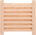 Sauna Room Air Vent Grille Wooden Ventilation Panel Steam Room Accessories Sauna Vent Louver by OSALADI
