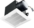 Bathroom Exhaust Fan 88CFM 1.0 Sone, Ultra-quiet Bathroom Vent Fan System Extractor Energy Saving Ceiling Exhaust Ventilation Shower Bath Fan by Rysmirs
