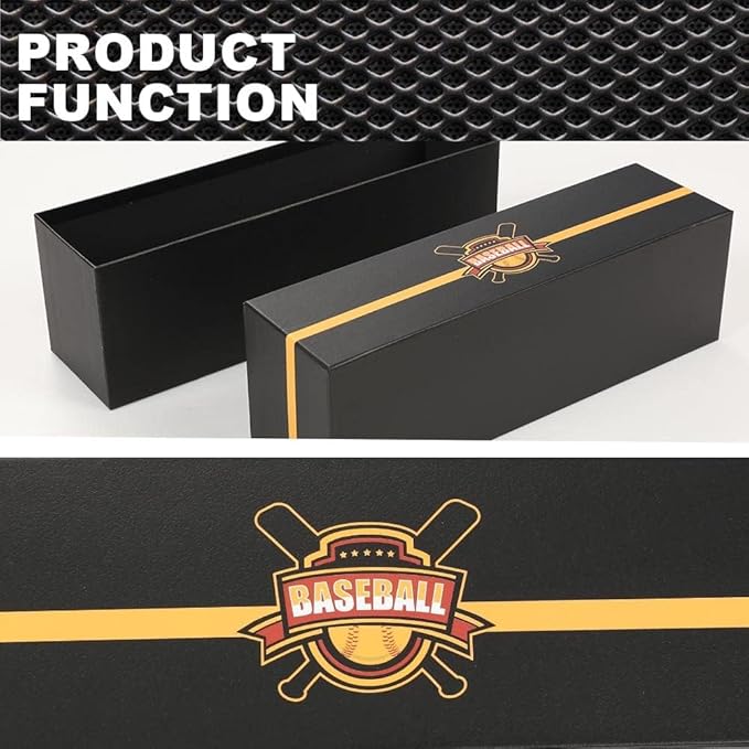 G-PLUS Graded Cards Holder Container Graded Card Storage Box Holds 50-55 Black Graded Card Box Graded Sports Card Storage Box - Image 7