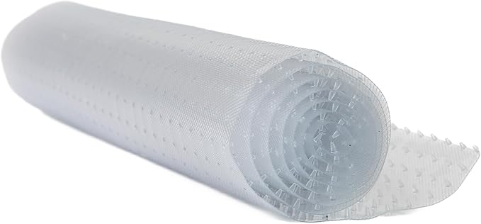 Pet Carpet Protector - Doorway Damage Deterrent and Scratch-Stopper for Cats, Dogs, and Pets, Heavy-Duty PVC Runner, Cut to Fit, Clear, 30 Inches x 48 Inches, Made in The USA by HugsTails