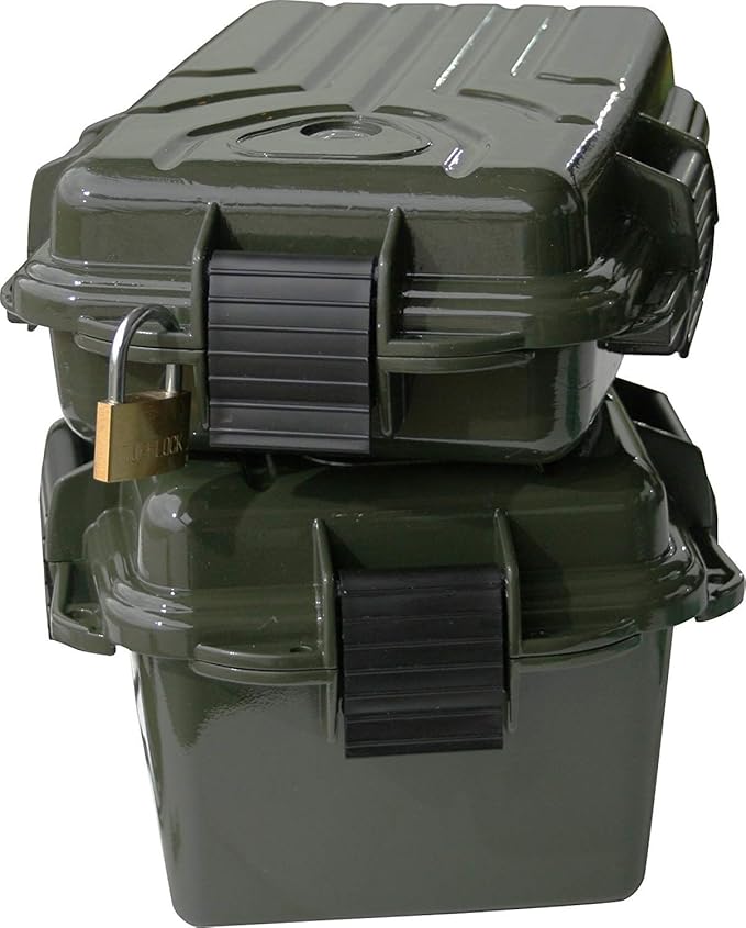 MTM Survivor Dry Box with O-Ring Seal (Forest Green, Small) - Image 5