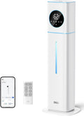 DREO HM735S 11L Smart Humidifier Large Room 700 ft², 100H Cool Mist Air Humidifiers for Bedroom, Top-Fill, Clean Tank Technology, 26dB, Auto Mode, Aroma Box, RGB, Remote & APP Control, Baby, Blue by DREO