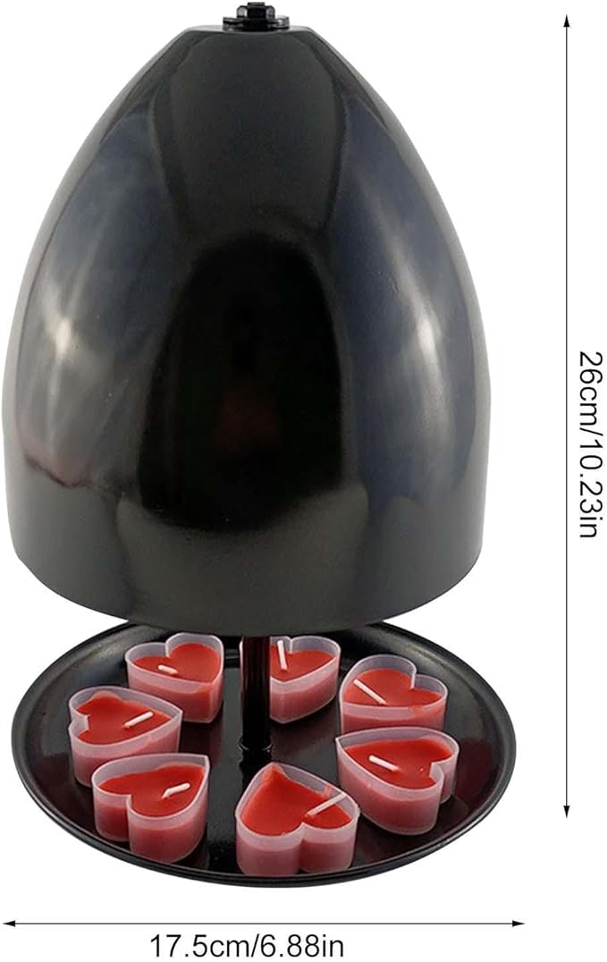 Tea Light Candle Heater,Tea Light Oven Metal Radiator, Heater Tea Light Oven Candle Holder,Tea Light Heater,Candle Heater for Indoor Bedroom Garden Patio Centerpieces Decor-No Candles - Image 5