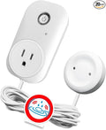 Smart Leak Detection Sensor - Water Leak Alarm with Real-Time Alerts for Home, Office & Basement Protection by Brezoo