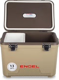 ENGEL 13qt Leak-Proof, Air Tight, Drybox Cooler and Small Hard Shell Lunchbox for Men and Women by ENGEL