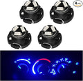 AC Climate Heater Control LED Lights Bulbs Kit replacement Compatible with 2002-2008 Dodge Ram 1500 2500 3500 Dakota (Blue), Pack of 4 by RAVSOFT