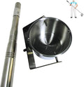 Telescopic Water Sampler Dipper,Eagle-Shaped Spout,304 Stainless Steel Water Quality Sampler Device 500ml/1000ml Environmental Monitoring Tool(Size:1.17m-4m/3.8ft-13ft,Color:1000 ml) by Unknown