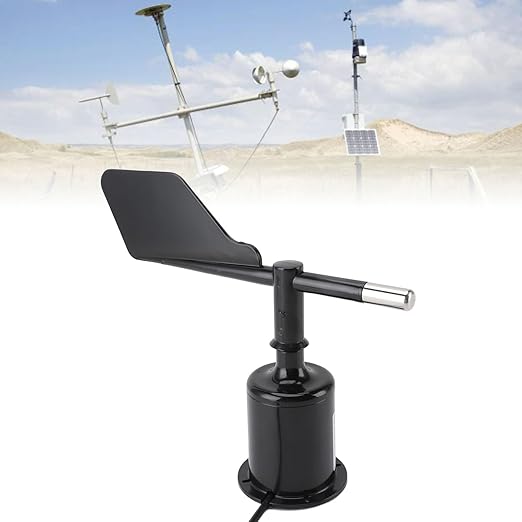 360 Degree Wind Direction Sensor DC 5V Precise Anemometer Sensor Wind Indicator Protector for Garden Greenhouse Weather Station Environmental Monitoring - Image 4