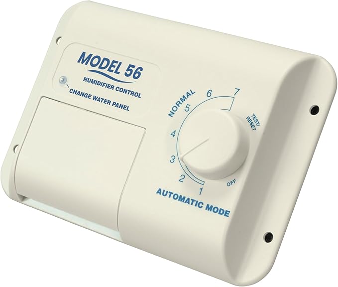 Model 56 Automatic Whole House Humidifier Control Humidistat with Outdoor Temperature Sensor for Whole-House Humidifiers, Low Voltage 24VAC by axaiony