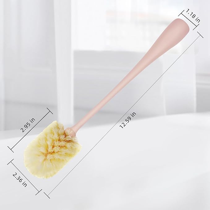 Long Bottle Brush, 12.59 in Bendable Cleaner Brushes for Cleaning Neck Beer Bottles, Wine, Baby Bottles, Water Bottles, Tumblers, Flask, Bird Feeder, Vase, Pipes and Brewing Supplies White/1Pack - Image 5