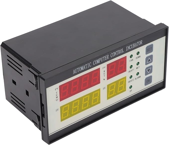 Incubator Thermostat, Stable Performance Fahrenheit 110‑220V Incubator Controller for Chickens for Quails by Jopwkuin