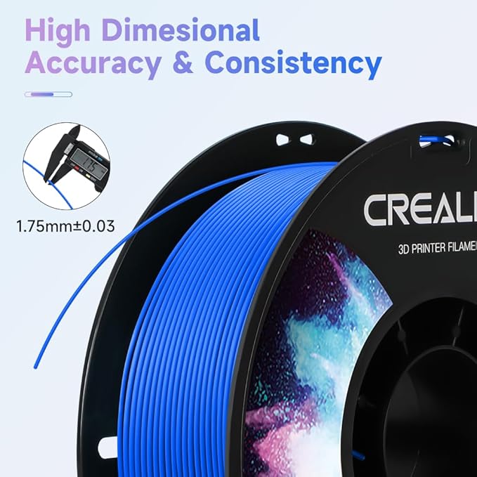 Official Creality TPU Filament, Flexible 3D Printer Filament 1.75mm, 95A Shore High Hardness & Resilience, Dimensional Accuracy +/- 0.03 mm for Most FDM 3D Printers - Image 3