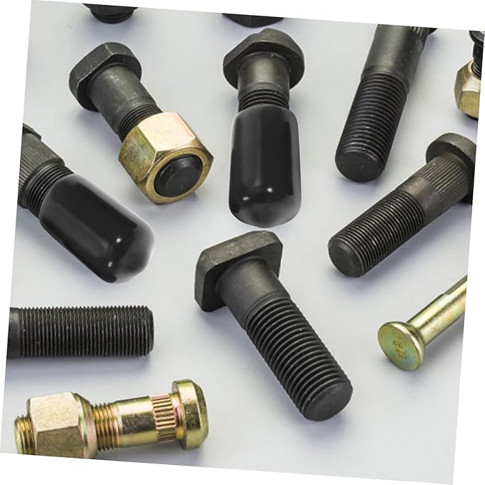 Healifty 80pcs Rubber End Cap Flexible Thread Protectors for Screw and Tube for Furniture Moisture and Contaminant Resistant Compact Design for Easy Use - Image 6