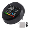 TOPINCN 5 in 1 Indoor Air Quality Meter, Air Tester for HCHO PM2.5 Temperature Humidity, Bluetooths Connected Detector with Magnetic Base, Wall Mount Gas Monitor for Home Office by TOPINCN
