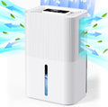 Portable Home Dehumidifier for Basements Bathroom Bedroom|91 OZ Tank|900 sq.ft Coverage|Quiet Smart Design with Auto Shut-Off White（91 OZ） by Unknown