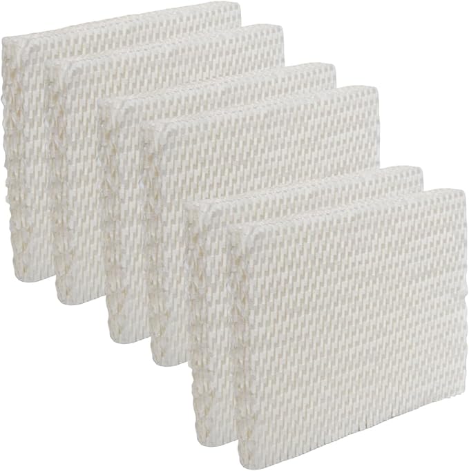 PUREBURG MD1-0034 Replacement Wick Filters Compatible with Vornado Evaporative Humidifier Evap40, Evap2, EV3, EV100, EV200, EVDC300, EVDC500, EVDC505 (Not for Evap3), 6-Pack by PUREBURG-PureYourBreath