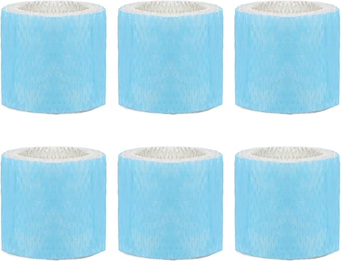6 Pack Humidifier Filters HAC-504 Replacement for Honeywell Humidifier Filter, Filter A Humidifier Filter Replacement for HCM300/350/600/700 Honeywell Humidifier, Blue by BIHARNTHomeReplacement