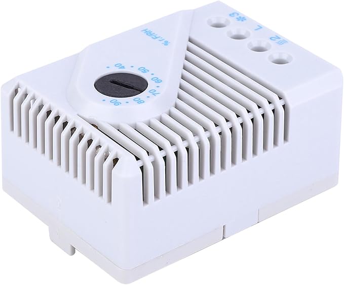 MFR012 Mechanical Humidity Controller Hygrostat, Humidity Regulator for TV Cabinet, PC l with Heat , 35mm DIN Inlation, 12 Wide Vol Input - Image 8