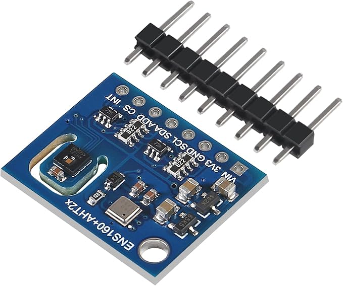 2PCS ENS160+AHT21 Carbon Dioxide CO2 eCO2 TVOC Air Quality and Temperature and Humidity Sensor Replace CCS811 for Arduino - Image 5