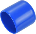 uxcell 20pcs Rubber End Caps 24mm ID Vinyl Round Tube Bolt Cap Cover Screw Thread Protectors Blue by uxcell
