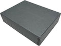 Lineco Museum Archival Storage Box, 9.75x12.75x3 in. Drop Front Design. Acid-Free with Metal Edge. Organize Photos, Pictures, Prints, Documents, Crafts, DIY. Gray, 1 Pack by Lineco