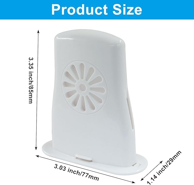 Acoustic Guitar Soundhole Humidifier with Sponge, 4pcs Silent Running Guitar Maintenance Tool, White Sound Holes Humidifier for Moisture Reservoir Prevent Cracking - Image 2
