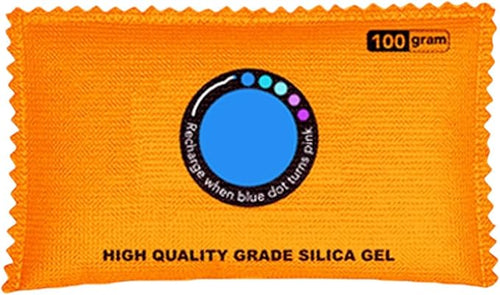 100g Desiccant Bag, Closet Dehumidifier Bags, Silica Gel Desiccant Moisture Absorbers, Wardrobe Car Interior Home Office Kitchen Bathroom Bedroom, Moisture Odor Control Durable Reusable (BB) by Unknown
