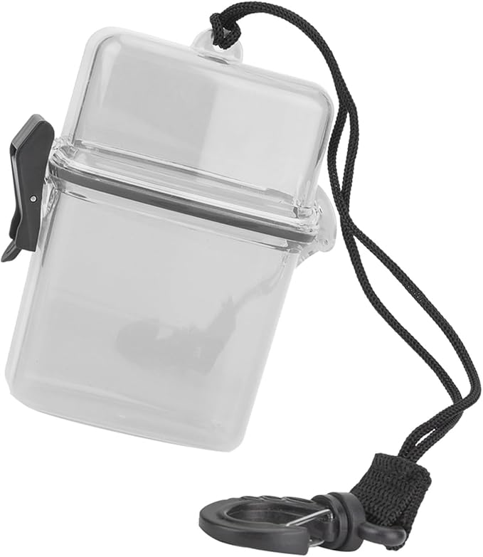 Tbest Boat Dry Bags,Waterproof Phone Pouch,Plastic Transparent Underwater Kayak Sealing Box with Rope Hook for Surfing Canoe Kayak - Image 7