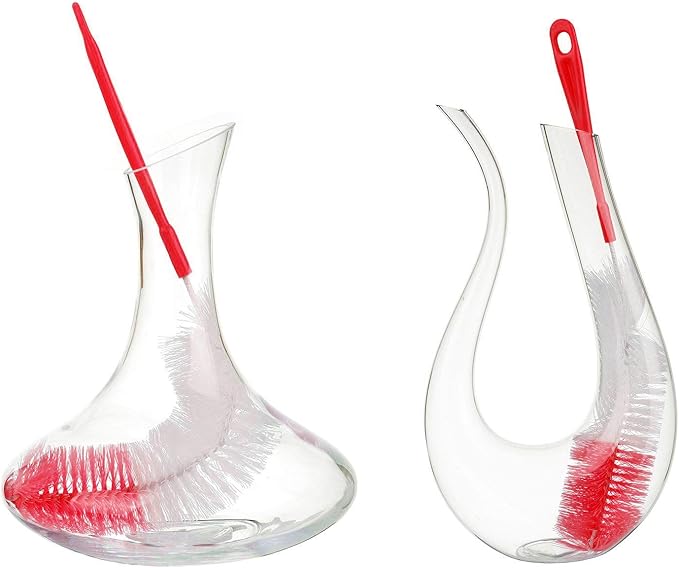 ALINK 3-Pack Long Red Bottle Cleaning Brush for Narrow Neck Beer, Wine, Kombucha, Hydroflask, Thermos, Sport Well, Carafe, Brewing Bottle Cleaner, 16 Inches - Image 5