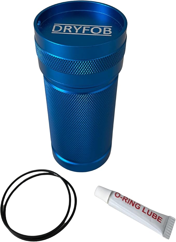 DRYFOB Waterproof PLB or Car Key Container, Case, Holder for Scuba Diving and Watersports, Rugged Aluminum, Rated to 1,200ft (365m) - Image 4