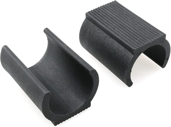 HJGarden 8pcs Moisture-Proof and Friction Prevention 25mm Plastic Chair Foot U Shaped Floor Glides Tubing Caps Cover - Image 3