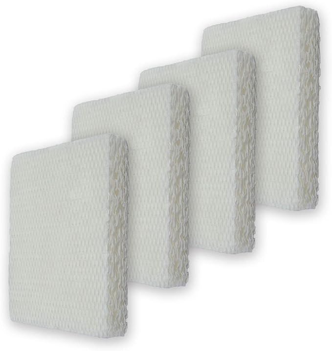 PUREBURG HFT600 Replacement Humidifier Wick Filters Compatible with Honeywell HFT600 Fits HEV615 and HEV620 Series Top Fill Tower humidifier,Filter T, 4-Pack by PUREBURG-PureYourBreath