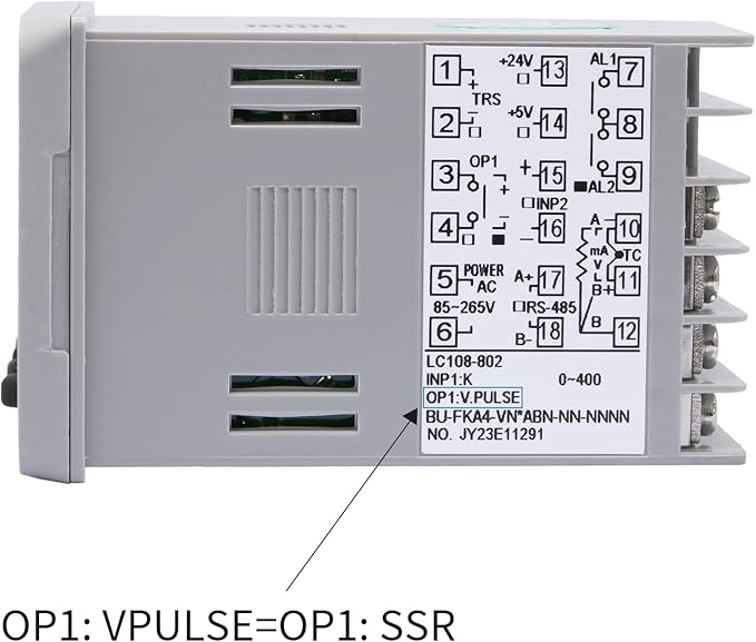PID Temperature Controller; LC108 TC/RTD Input ;Output:SSR,Size:48*48 - Image 6
