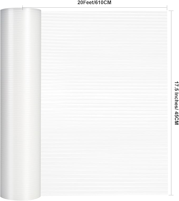 2 Rolls Shelf Liners, 17.5 Inches x 20 FEET Non-Slip Kitchen Cabinet Liner, Washable Oil-Proof Non-Adhesive Contact Paper for Kitchen Drawer, Cabinet, Shelves, Refrigerator, Storage, Desks, coutertops - Image 8