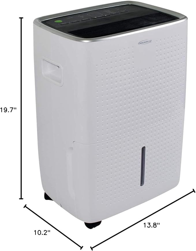 Soleus Air 35 Pint Dehumidifier, Energy Star Rated 2,500 Sq Ft, with Mirage Display and Tri-Pat Safety Technology - Image 11