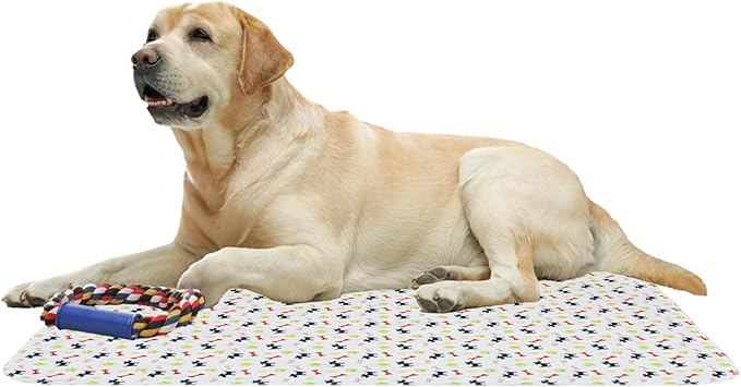 Reusable Washable Absorbent Pee Pads - Multi-Layer Moisture Barrier, 1 Pack Fast Absorbent Pet Training Mat for Housebreaking, Animal Care, Protective Sheet for Furniture and Floors by Unknown