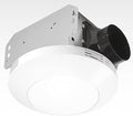 Homewerks 7117-01-WH Bathroom Integrated LED Light Ceiling Mount Exhaust Ventilation 1.1 Sones 80 CFM, Bath Fan White by HomewerksWorldwide