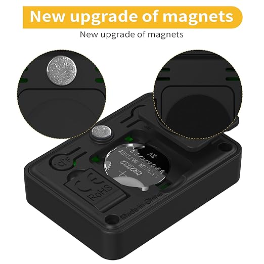 4PCS Mini Digital Hygrometer and Thermometer,Reptile Thermometer with Magnetic & Tablestand, Indoor Temperature and Humidity Meter Gauge for Humidors Greenhouse Garden Cellar Closet Guitar Case - Image 5