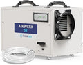 BaseAire Crawlspace Dehumidifier,113 Pints Commercial Dehumidifiers with Drain Hose for Whole House Basement, Industry, Compact, Auto Defrost, Memory Starting, Up to 1200 Sq Ft by BASEAIREDRYYOURCRAWLSPACEBASEMENT