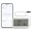 eMylo WiFi Thermometer Hygrometer, Digital Room Temperature Humidity Monitor Sensor with Probe, App Alert, LCD Display, Free Data Storage Export, for Home Kitchen Fridge Fish Tank Aquarium Reptile Tub by eMylo