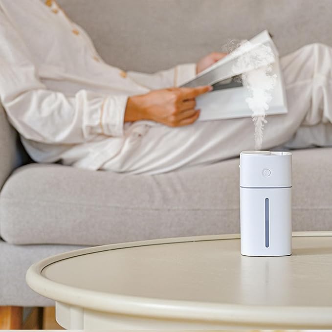 Auto Humidity Control Humidifier Diffuser Leakproof Design Ideal for Plant Desktop and Travel Car Humidifier Diffuser Battery Powered - Image 2