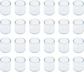 Round Chair Leg Caps,PVC Furniture Feet Covers,TTZEZE Transparent Round Floor Protectors,Clear Table Feet Covers Preventing Plastic Chair Leg Covers Scratches and Noise 19mm/0.75'', 24 by TTZEZE