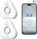 Water Detector Sensor,Water Leak Detectors for Home with App Alerts,Water Alarm with 120db Adjustable Alarm,500ft Transmission for Basement, Bathroom, Laundry, No Hub Required (Support 2.4G) by MOXIV