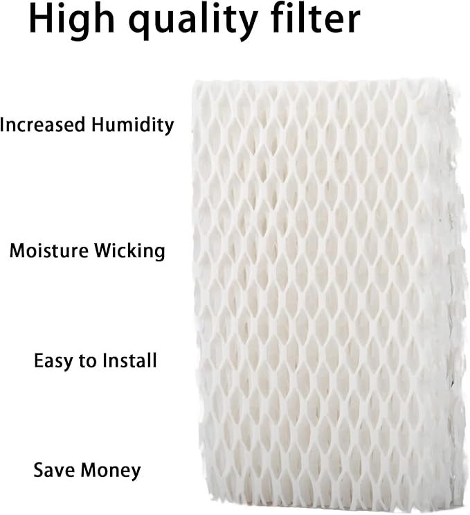HIFROM 10Pack WF813 Humidifier Wick Filter Replacement Compatible with ReliOn RCM-832 RCM-832N ProCare PCWF813 PCWF-813 Equate EQWF813 EQ-2119-UL Cool Mist Humidifier Filter - Image 3