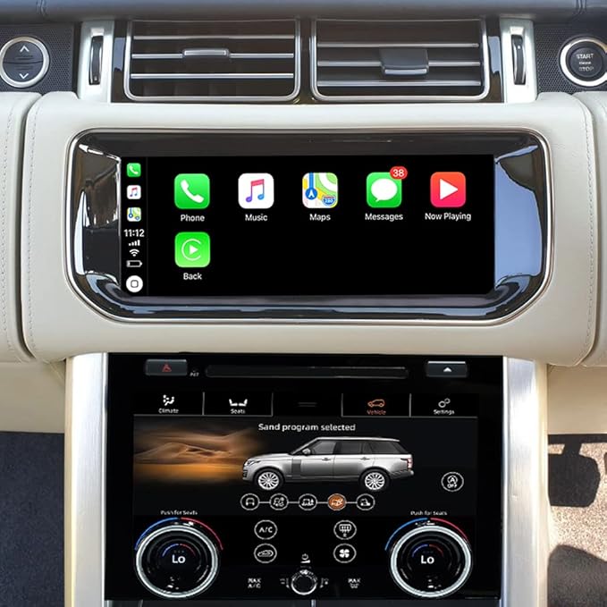 Android Car Radio for 2013 2014 2015 2016 2017 Range Rover L494 L405 Full Touch Screen Replacement Head Unit GPS Navigation Wireless Carplay Android Auto WIFI Player Stereo Upgrade (for Harman system) - Image 8