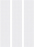735pcs Small Felt Furniture Pads, Self-Adhesive EVA Foam Dot Circles, Round Felt Furniture Stickers for Desks Drawers Vases Photo Frames Cabinets Doors Candlesticks- White by Unknown