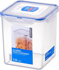 LOCK & LOCK Easy Essentials Pantry Food storage containers with lids / Pantry storage / Airtight containers, BPA free - Square - 11 cup - Great for Sugar, Clear by LocknLock