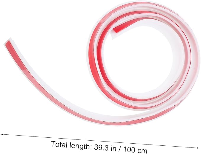 1pc Self-adhesive Water Retaining Strip Countertop Baffle for Bathroom Shower and Kitchen Use Easy Installation - Image 2