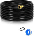 25FT Dehumidifier Drain Hose with 3/4 Inch FHT Connector, featuring Rust-Resistant Brass Fittings for Leak-Proof Connection, Perfectly Compatible with Most Dehumidifier Brands（7 Length Options） by Ebusin