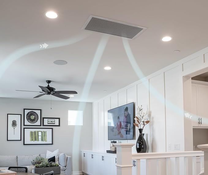Quietcool QC ES-7000 RF Energy Saver Advanced Whole House Fan with Wireless Control - Up to 6878 CFM - As low as 164 watts - Two Speed - Covers up to 3,439 SQFT - 10 Year Warranty - Image 8